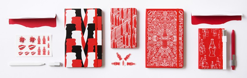 Coca-Cola經(jīng)典瓶身一世紀：傳奇筆記本Moleskine限量合作