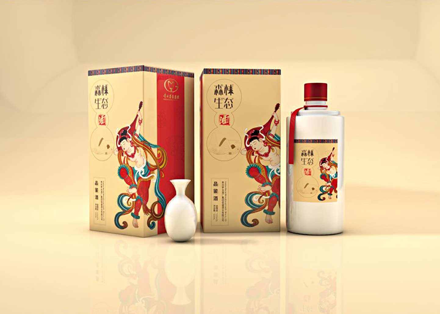 新型濃香型白酒品牌包裝設計的魅力？